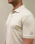 SUNS POLO FEDERICO LABEL IN PIQUET BEIGE