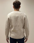 FW25 ROY ROGER'S CARDIGAN LANA SHETLAND - BEIGE