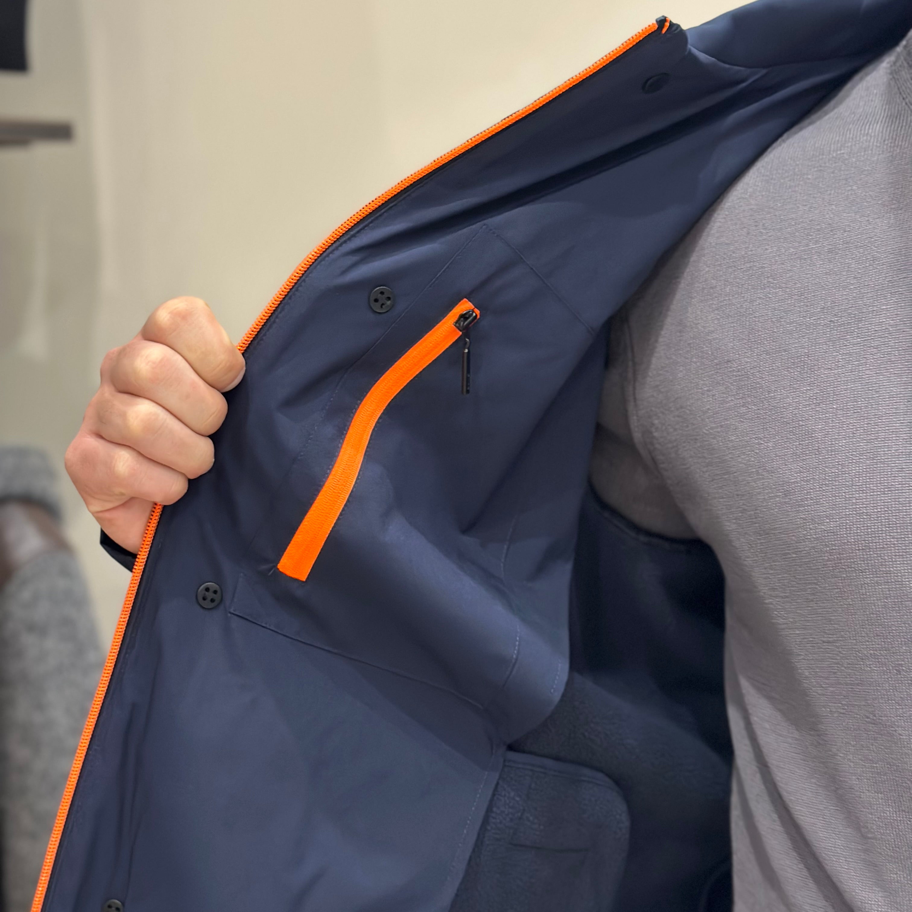 SUNS Trench Uomo Sala Micro - DARK BLUE