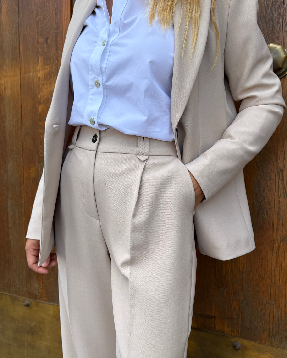 TAILLEUR BEIGE - Cod. 95665/95666 - SAIPH