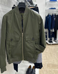 OUTFIT ITALY BOMBER DI COTONE VERDE MILITARE