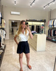 RELISH Shorts Araujo vita alta black