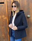 Giubbotto AURELIA Velour - Black - SUNS
