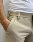 ENTRE AMIS PANTALONE TASCA AMERICA CORTO - GINSENG