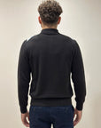 FW25 GALLIA POLO ANSON CON BOTTONI - MORO