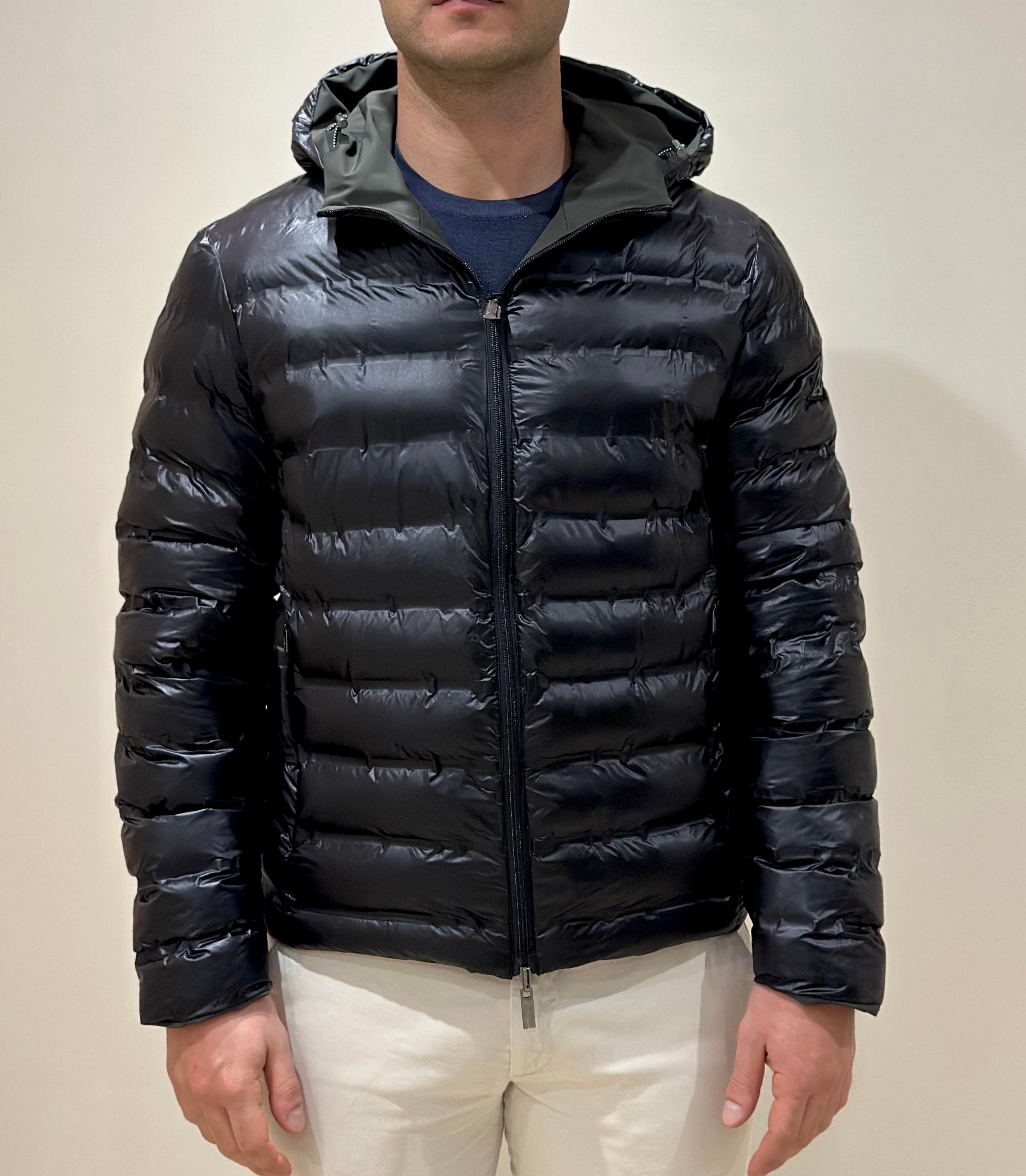 HESKIMO Giubbotto tecnico REVERSIBILE - MILITARE/NERO - Marcello Fontana Shop