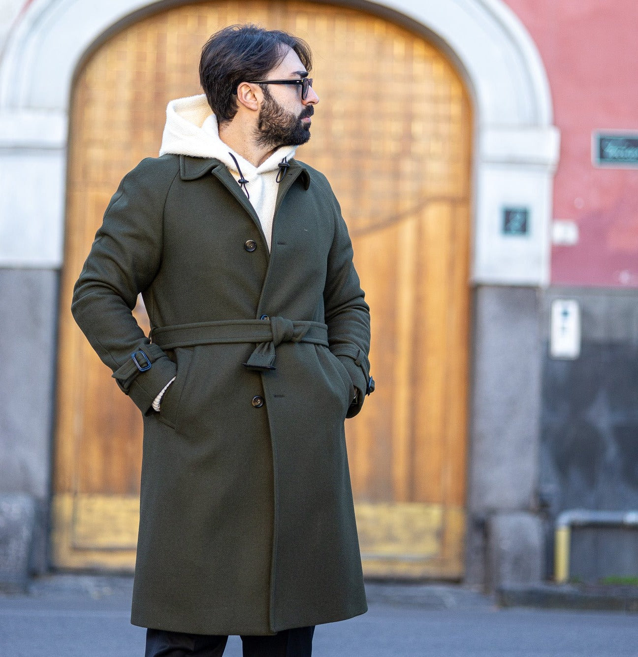 MANUEL RITZ CAPPOTTO IN LANA - Marcello Fontana Shop