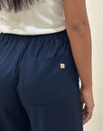 FW25 TELERIA ZED PANTALONE NAMI BLU