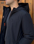 Giubbotto AURELIO Long Velour - Black - SUNS