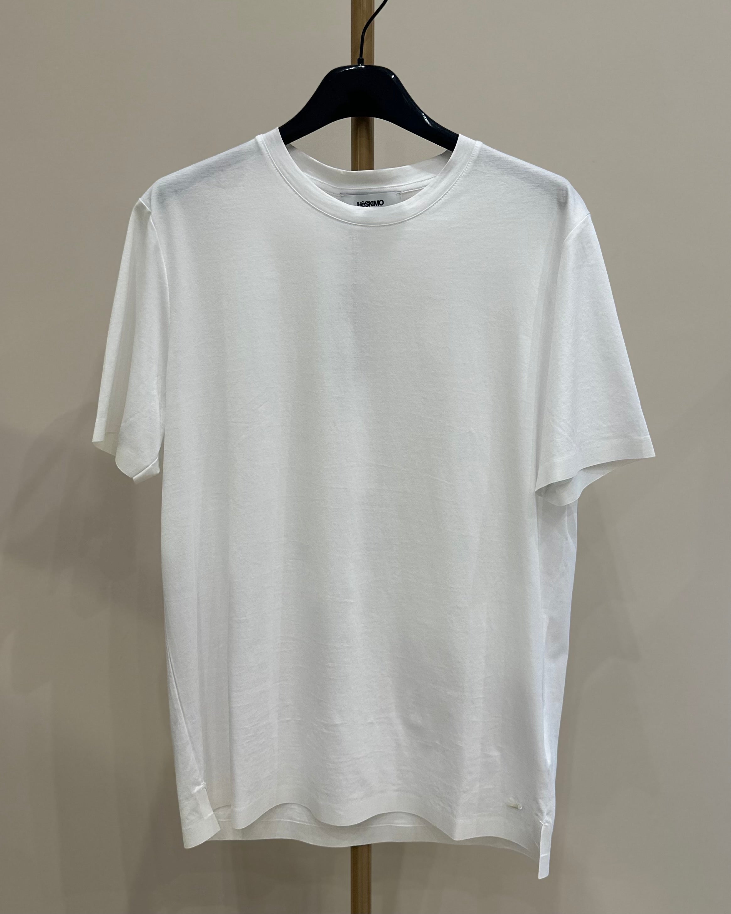 Heskimo T-Shirt 100% cotone Mercerizzato - Bianco