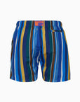 GALLO SS24 BOXER MARE RIGHE MULTICOLOR ROYAL/EGEO