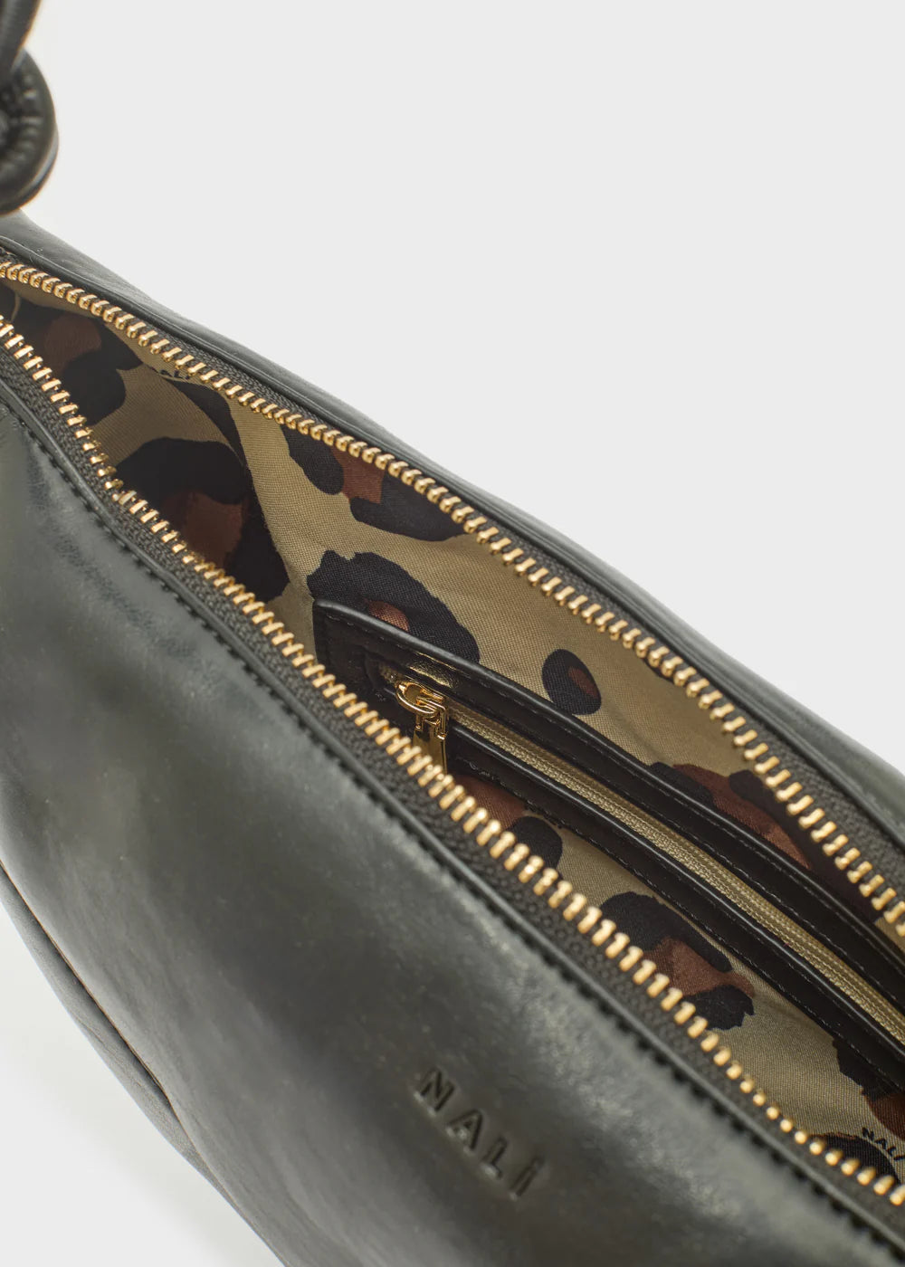 BORSA HOLLY A SPALLA NERA - NALI' - Marcello Fontana Shop