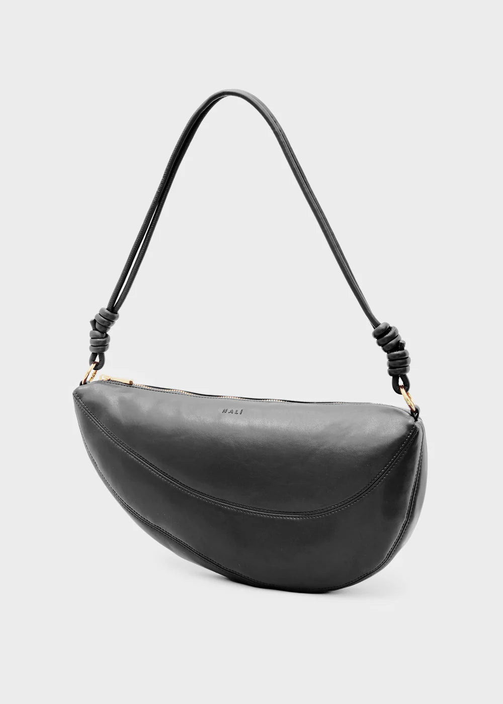 BORSA HOLLY A SPALLA NERA - NALI' - Marcello Fontana Shop