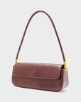 BORSA NAOMI A SPALLA BORDEAUX - NALI' - Marcello Fontana Shop