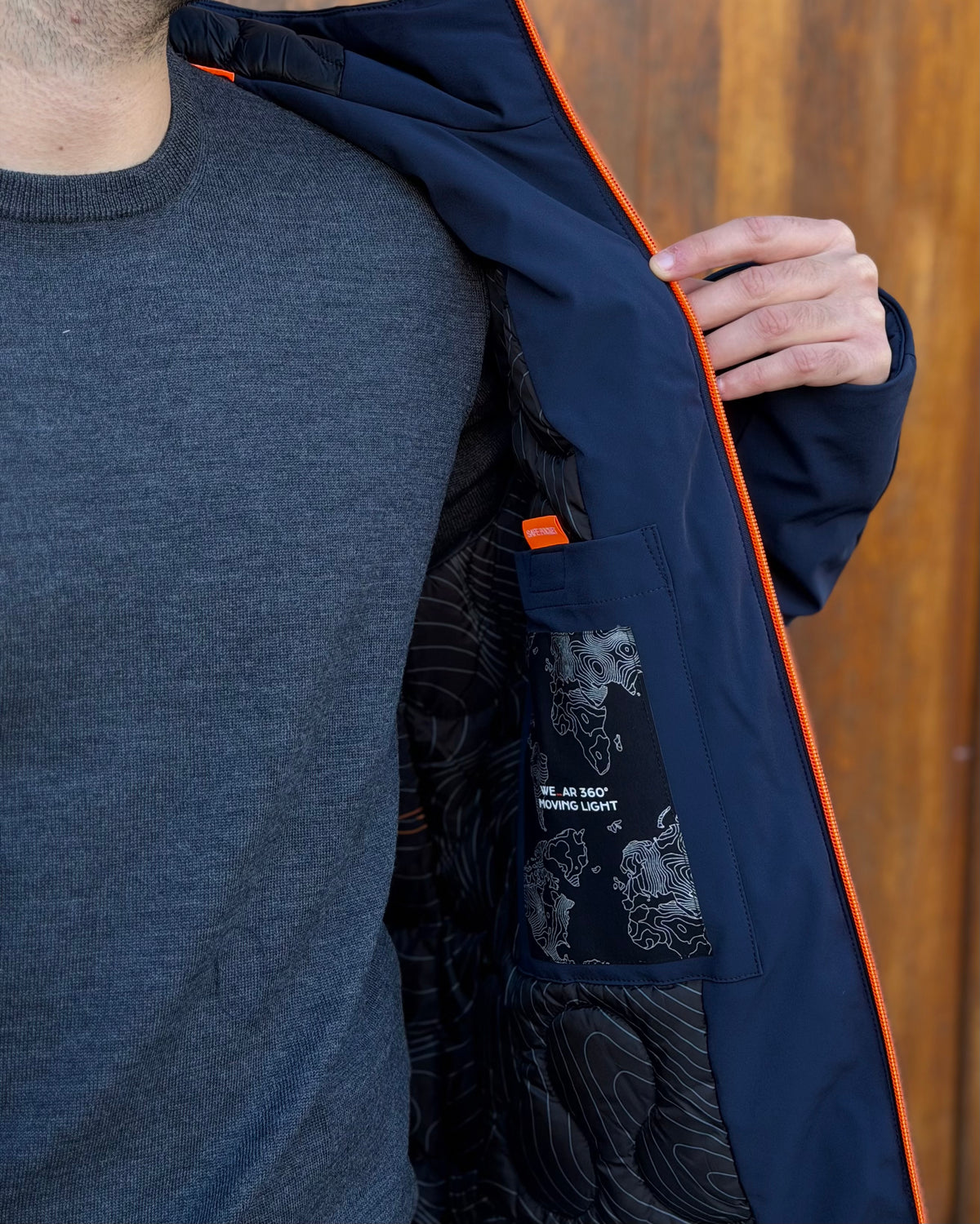 Giubbotto NOMENTANO Plus - Dark blue - SUNS