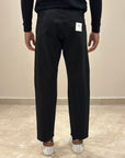 FW25 BRO-SHIP PANTALONE BOGOTA IN BULL REGULAR - NERO
