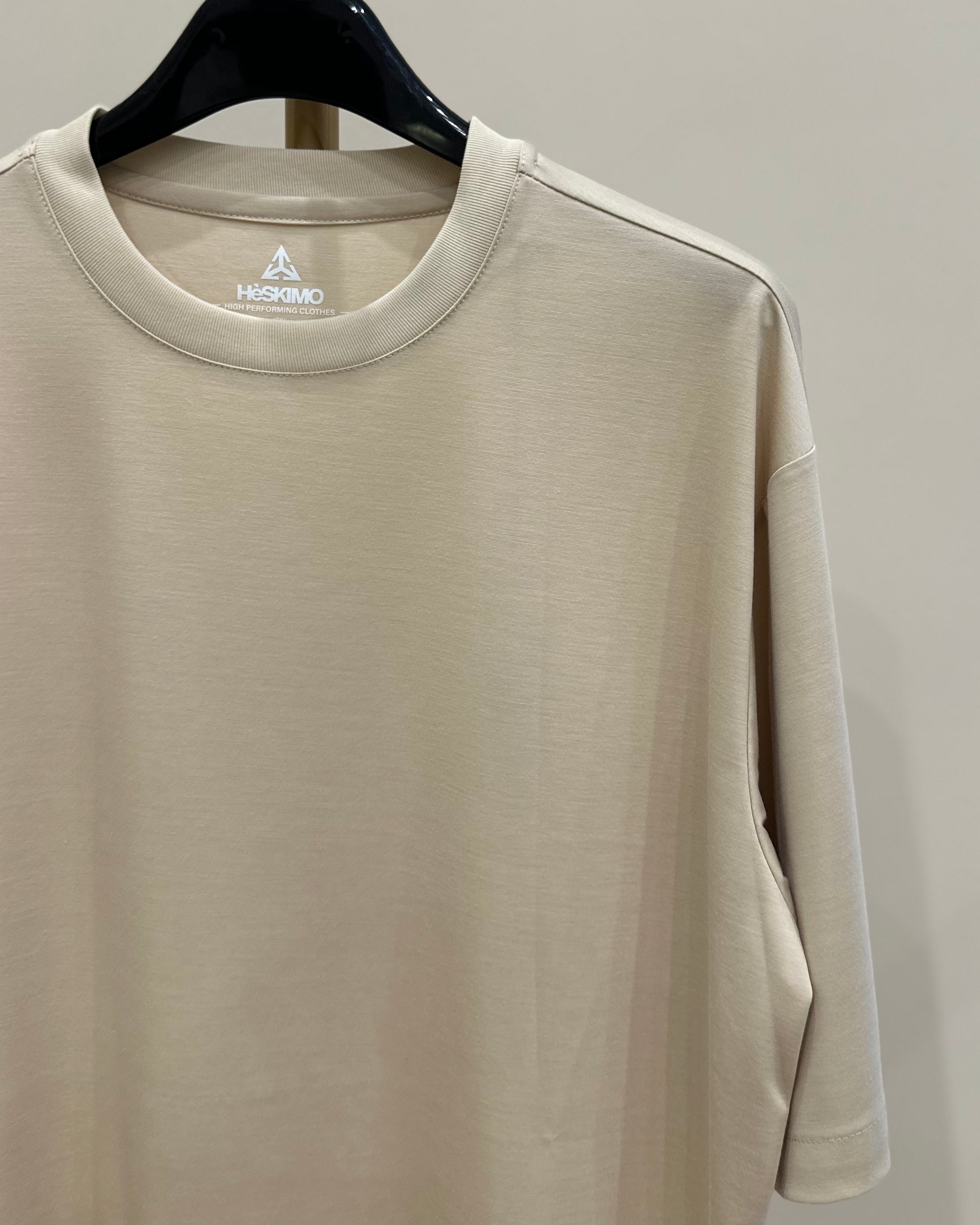 Heskimo T-SHIRT NO IRON SILK - Beige