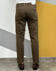 BRO SHIP PANTALONE TASCA AMERICA CON PENCE CAPRI - MORO