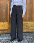 PANTALONE CON PINCES GRIGIO - COD. 95666 - SAIPH