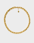 COLLANA GIROCOLLO MAGLIA OVALE ORO - NALI'