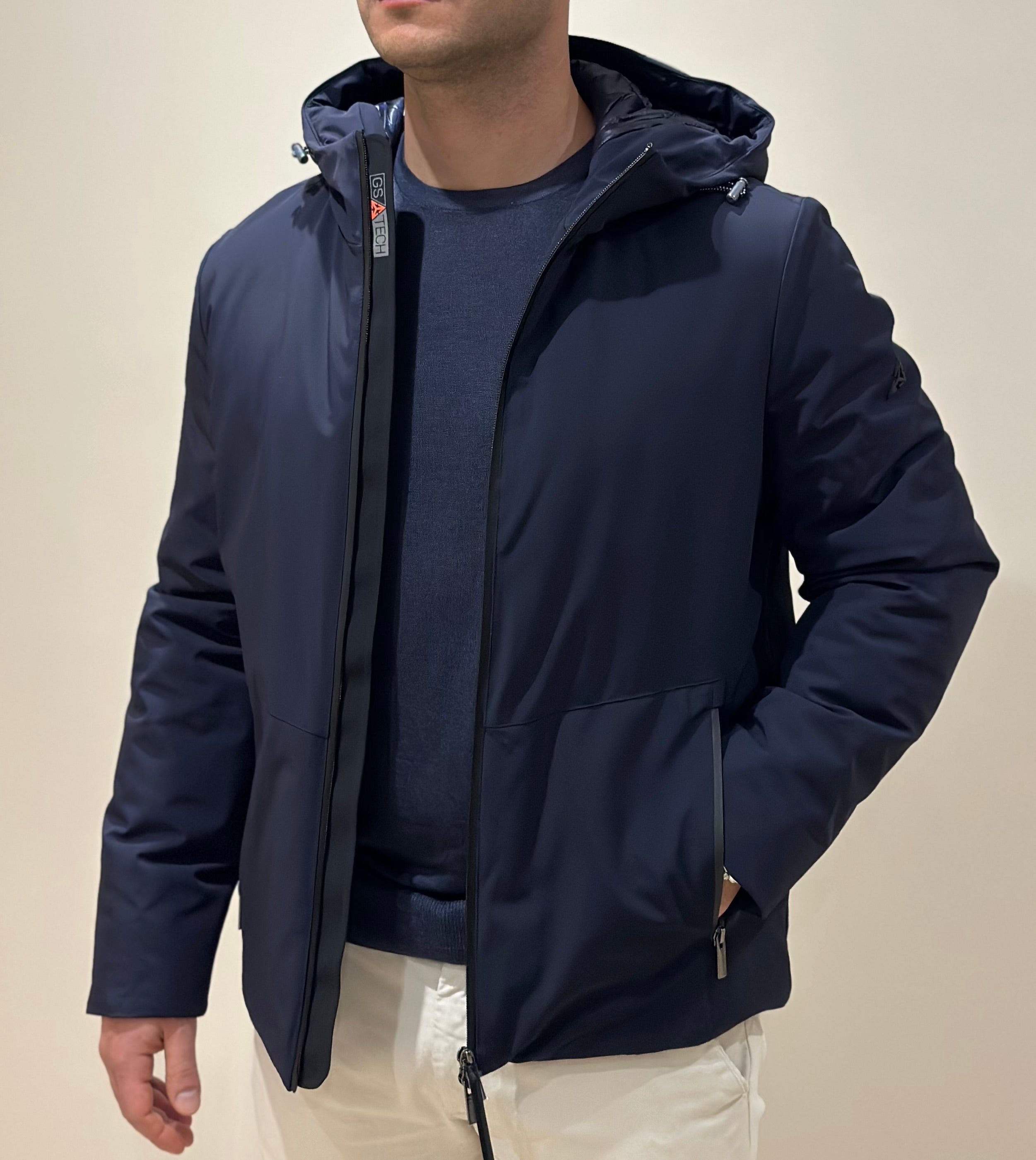 HESKIMO Giubbotto tecnico GS-TECH corto - BLU - Marcello Fontana Shop