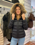 PIUMINO LISBET 2.0 FUR BLACK CANADIENS