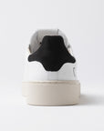 FW25 D.A.T.E. LEVANTE CALF WHITE-BLACK