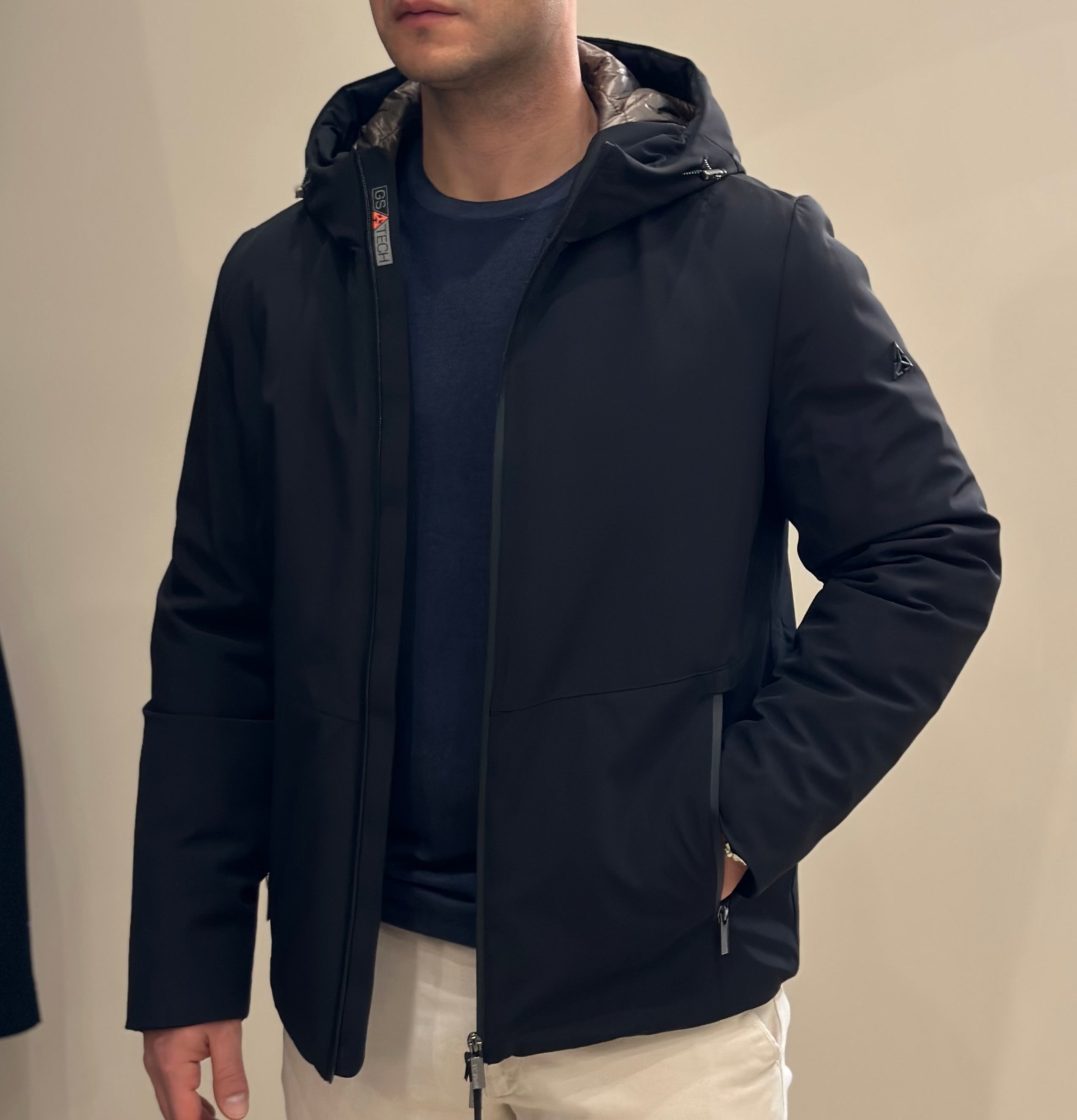 HESKIMO Giubbotto tecnico GS-TECH corto - NERO - Marcello Fontana Shop