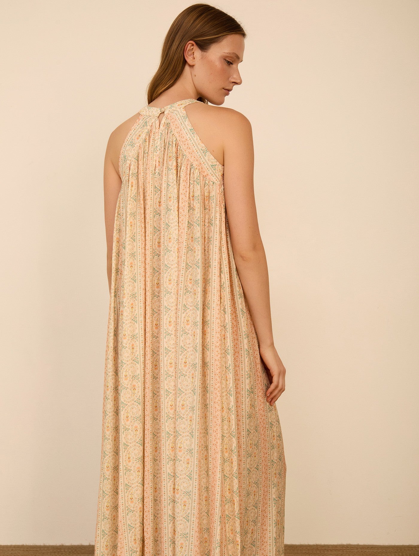 MEISIE ABITO LUNGO CON SCOLLO ALL'AMERICANA - COD.M125V04SHL
