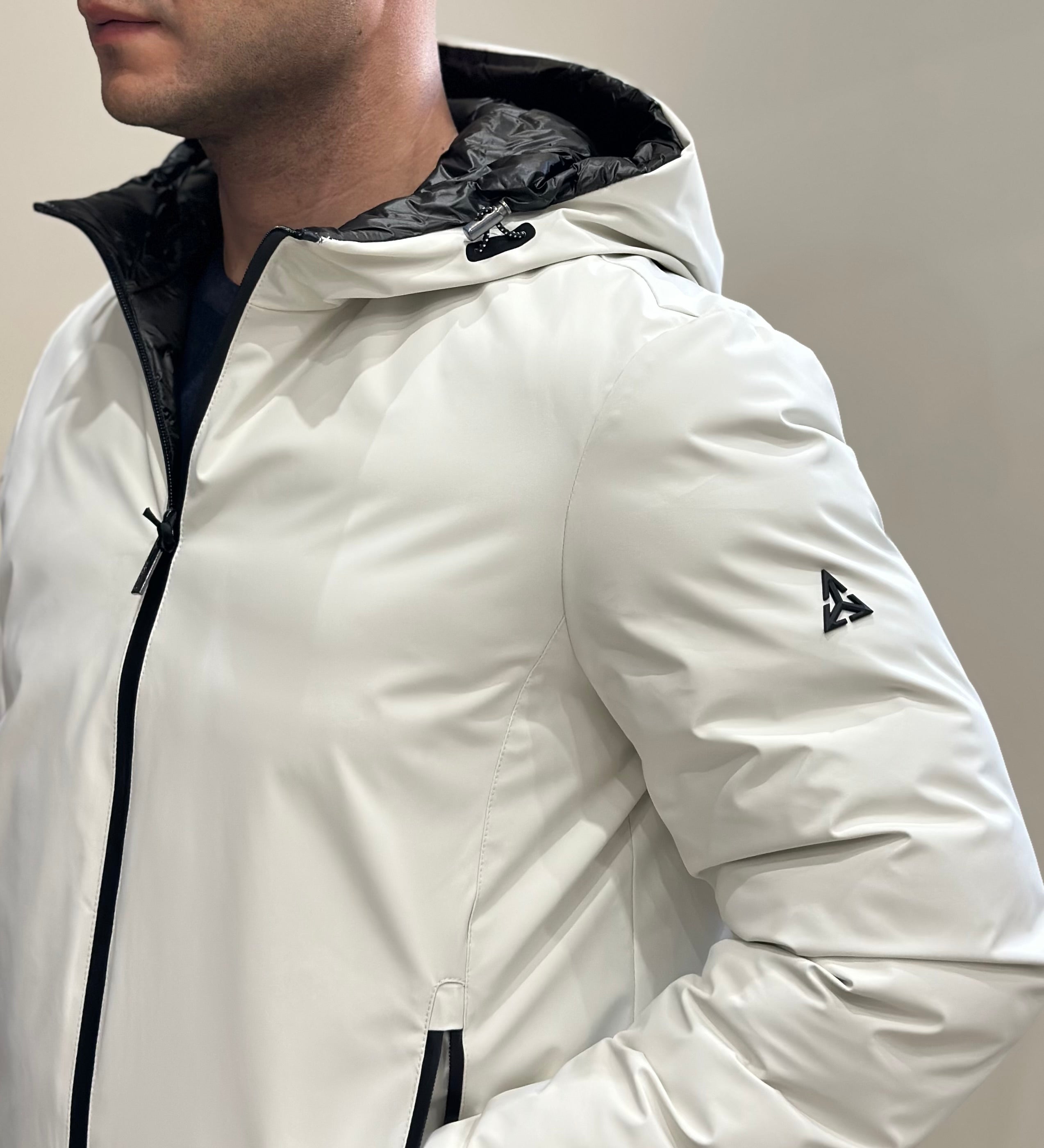 HESKIMO Giubbotto tecnico REVERSIBILE - GHIACCIO/MILITARE - Marcello Fontana Shop