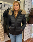 PIUMINO LISBET 2.0 FUR BLACK CANADIENS