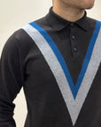 FW25 GALLIA POLO ANSON CON BOTTONI - MORO