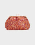 NALI' POUCH ESTRELLA IN TESSUTO ARANCIO - Marcello Fontana Shop
