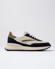 SS26 ATHLETA NYLON IVORY-BLUE - D.A.T.E. SNEAKERS
