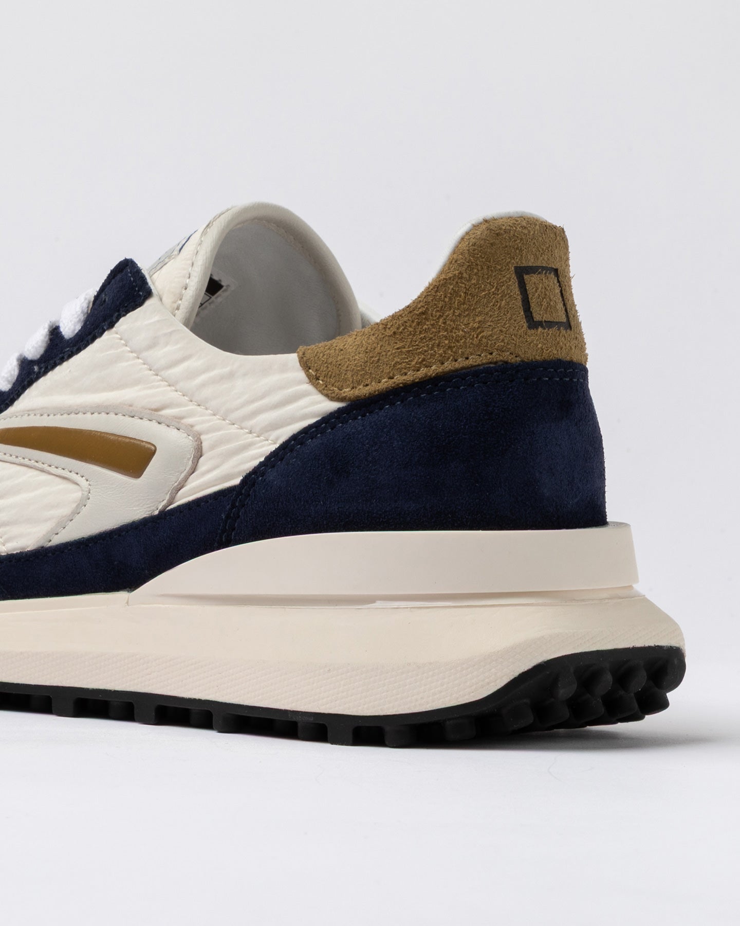 SS26 ATHLETA NYLON IVORY-BLUE - D.A.T.E. SNEAKERS