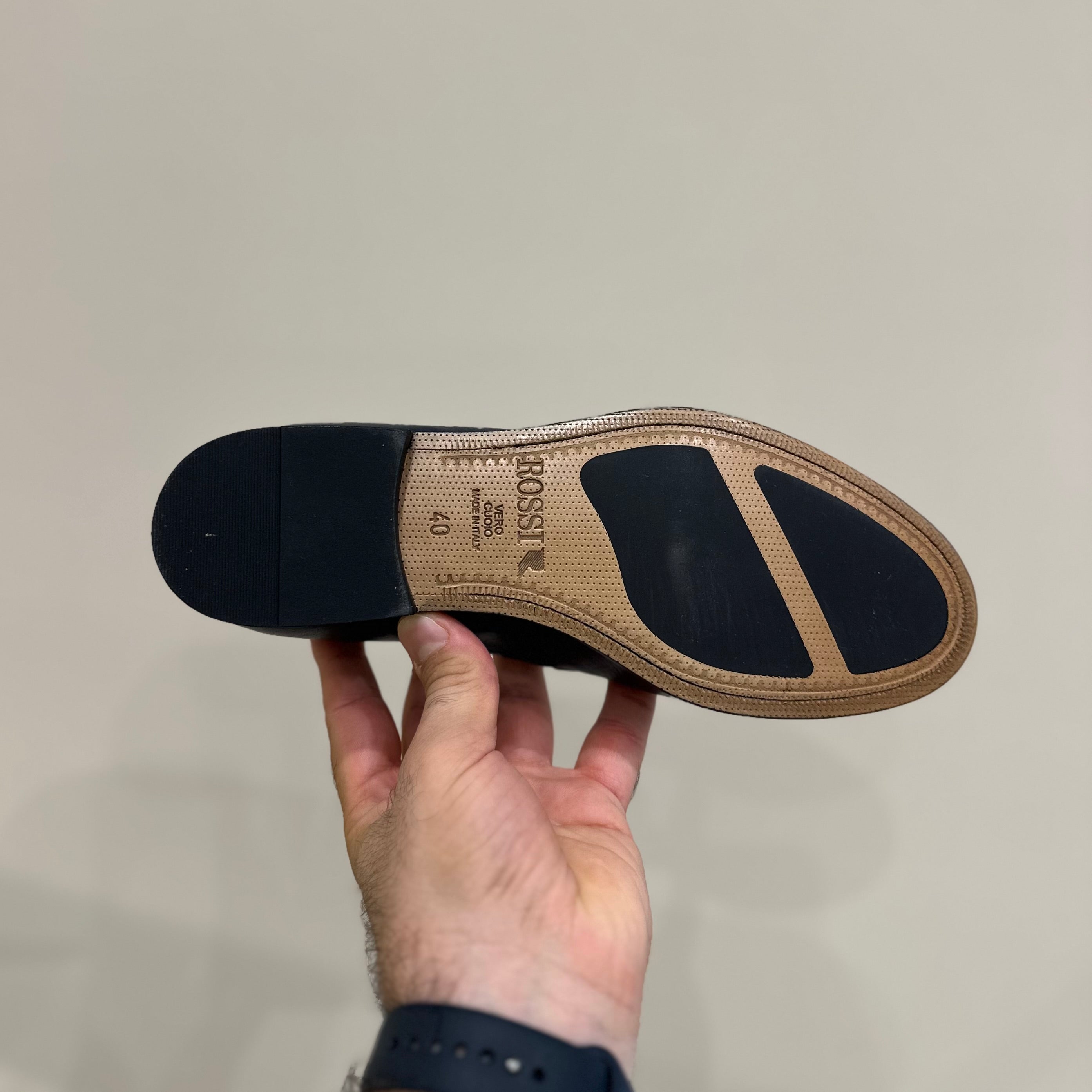 ROSSI MOCASSINO 266 BURRO BLU