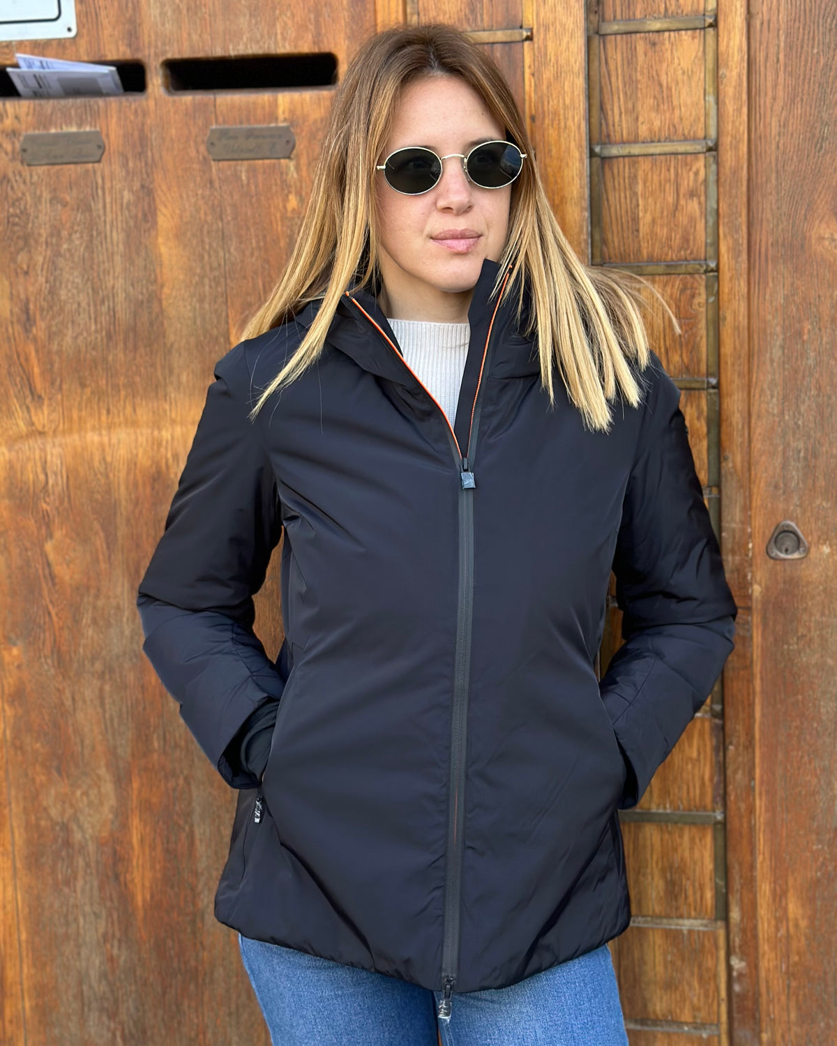 Giubbotto ALYA Padding - Black - SUNS