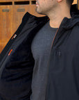 Giubbotto AURELIO Velour - Black - SUNS
