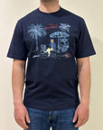 T-SHIRT MR BOX CLUB SOLEIL BLU - cod. SS260014 IN THE BOX