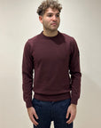 FW25 ROY ROGER'S MAGLIONE GIROCOLLO IN LANA E CASHMERE FINEZZA 12 WINEYARD