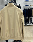 MANUEL RITZ BOMBER DI COTONE BEIGE