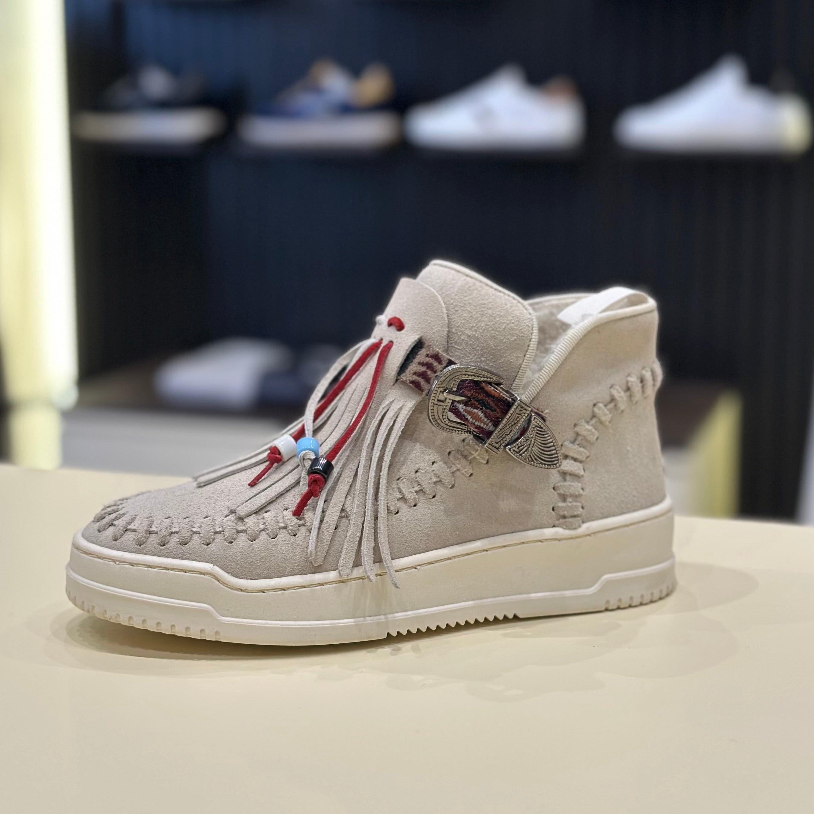 LAGOA BOOT DIVINA SUEDE CRUDO - Marcello Fontana Shop