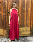 SAIPH ABITO LUNGO ROSSO - COD. 95312