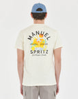 MANUEL RITZ SS24 T-SHIRT "COCKTAIL D'AMORE" BIANCA