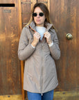 Giubbotto NINA Velour - Fossil - SUNS