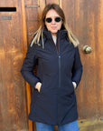 Giubbotto NINA Velour - Black - SUNS