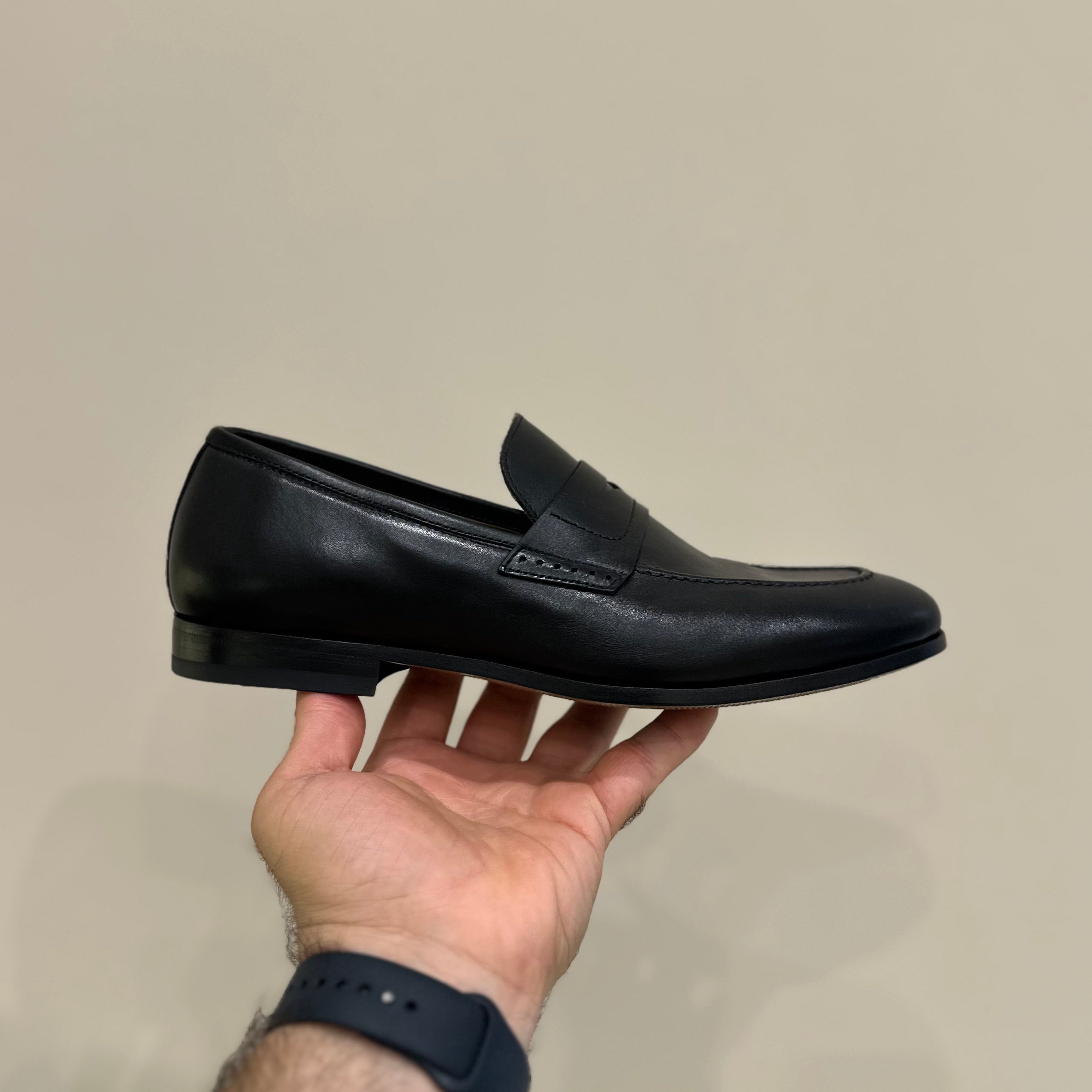 ROSSI MOCASSINO 264 BURRO NERO