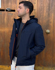 Giubbotto AURELIO Velour - Dark blue - SUNS