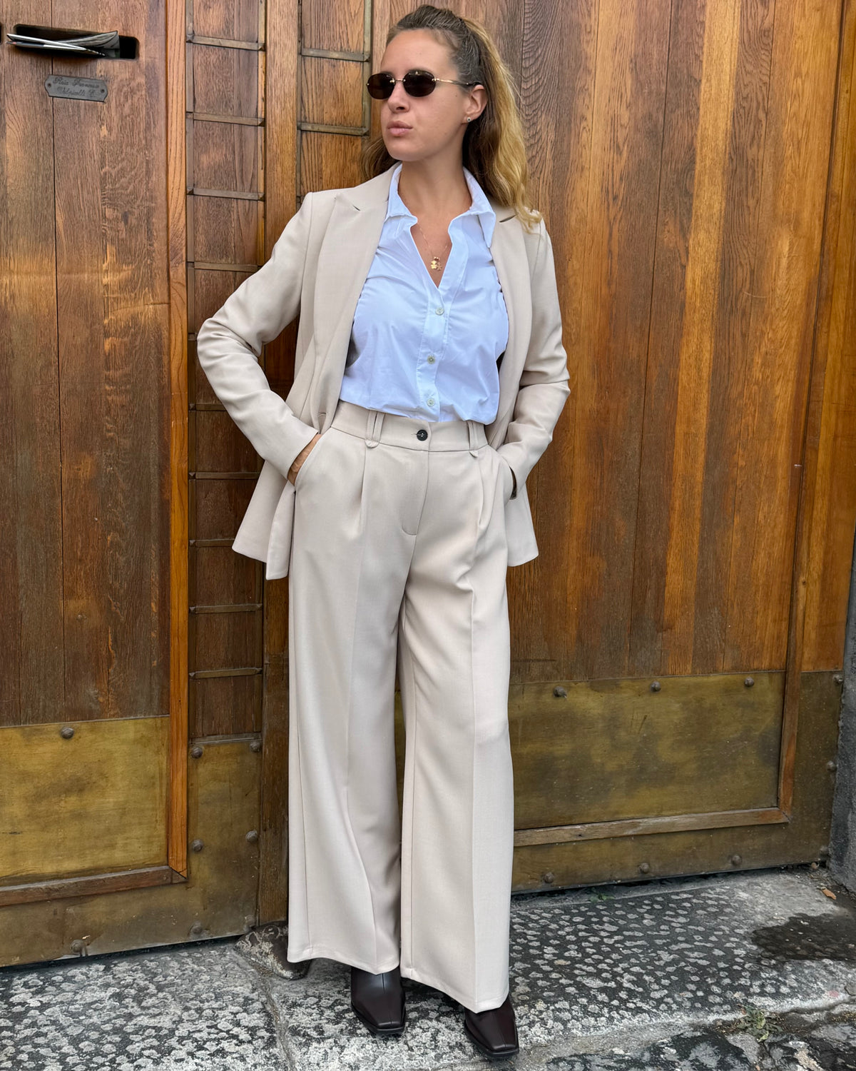 TAILLEUR BEIGE - Cod. 95665/95666 - SAIPH