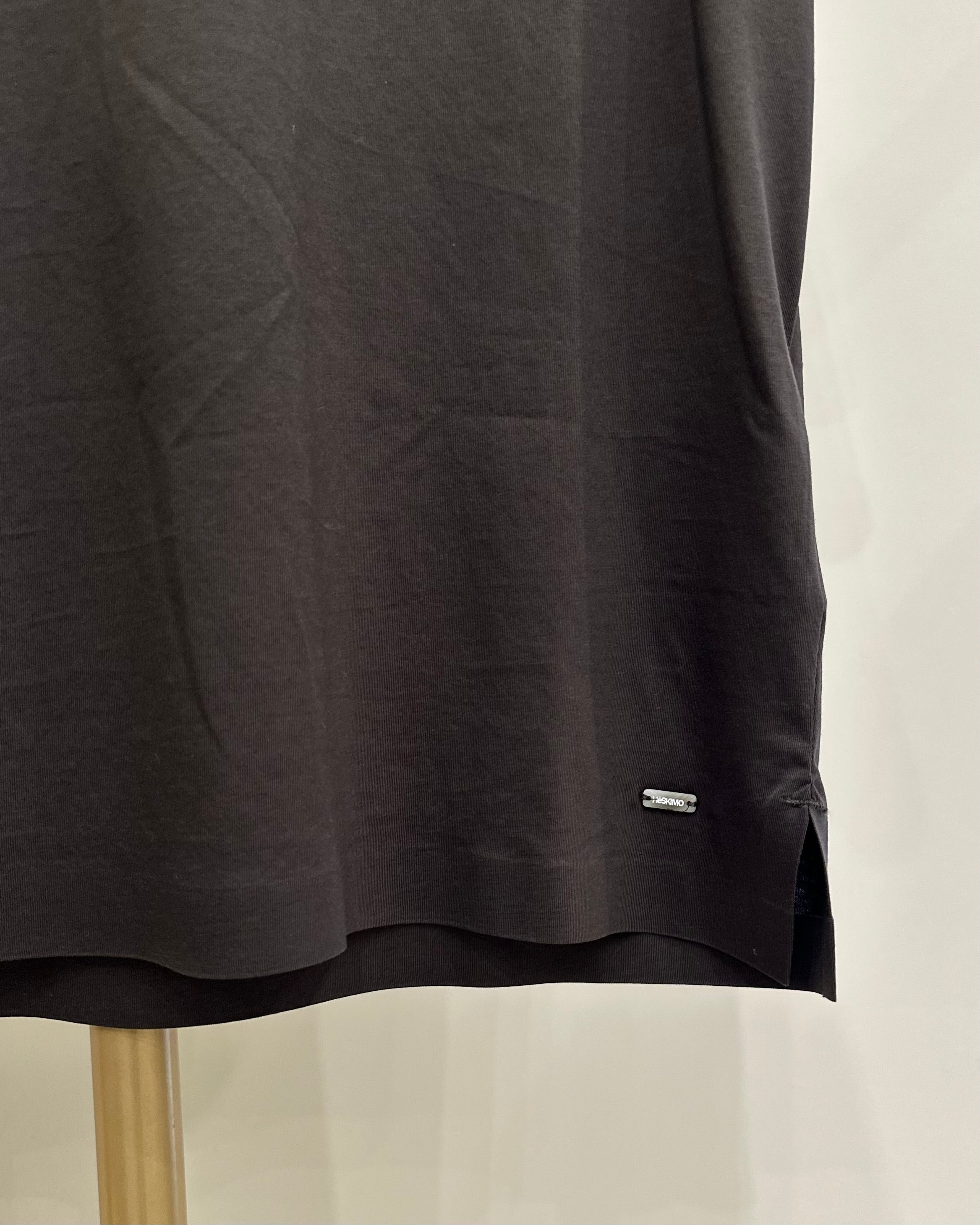 Heskimo T-Shirt 100% cotone Mercerizzato - Moro